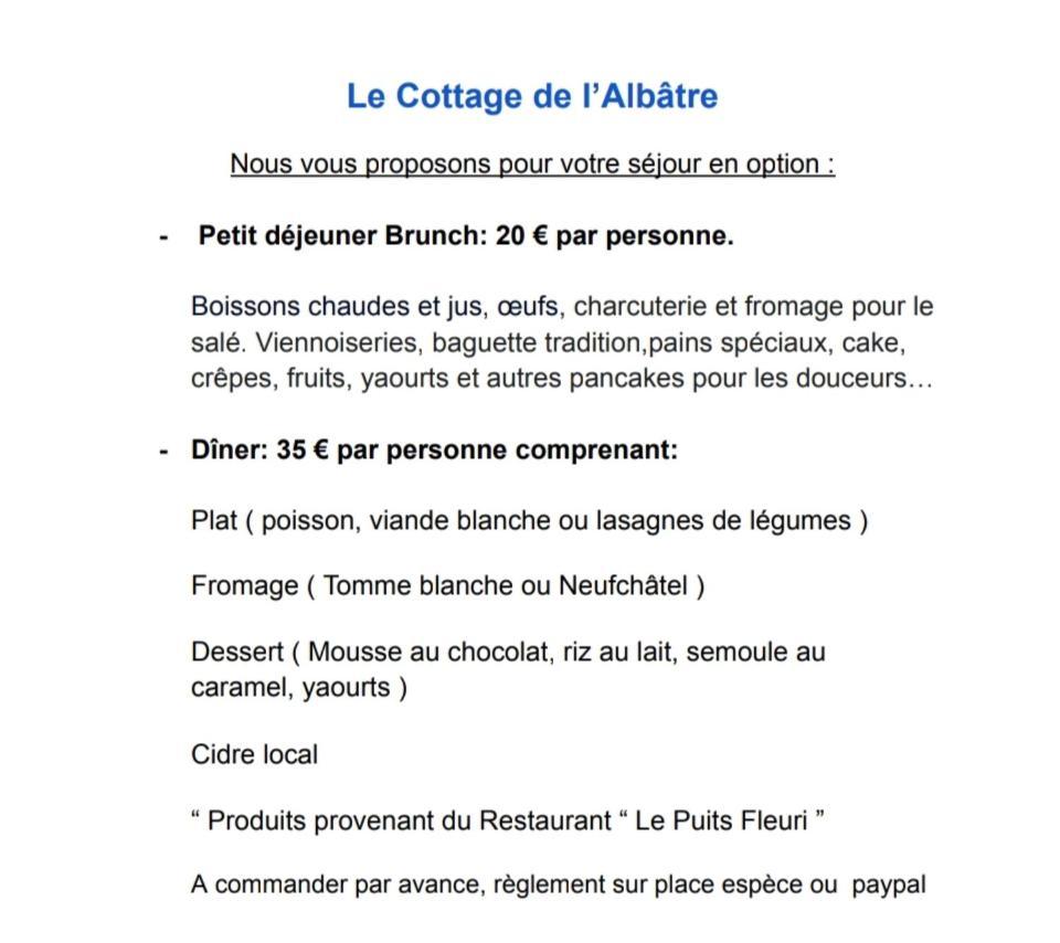 Le Cottage De L'Albatre Gite 2 Pers Jardin Parking A Vattetot Sur Mer Zewnętrze zdjęcie